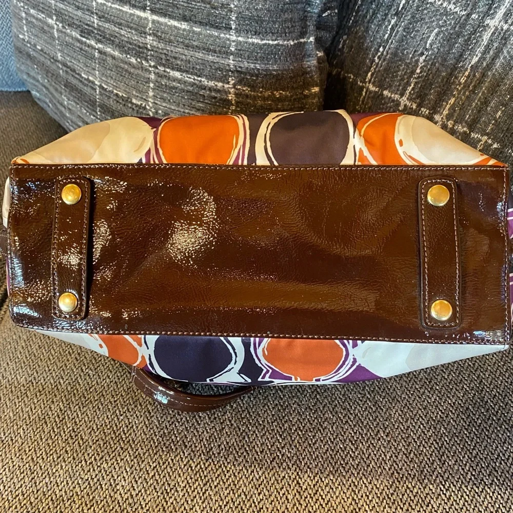 GUC Coach abstract satchel style bag
